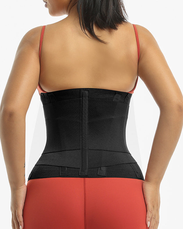 Double Compression Zipper Waist Trainer Corset Girdle for Women - Tummy Slimming Plus Size Available, Hourglass Figure-4