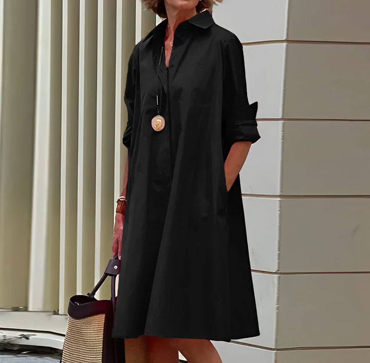 Velanora - Stylish Polo Dress with Stretch Fit and Breathable Material