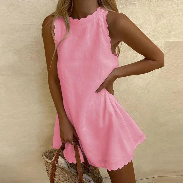 Women's Sleeveless Summer Dress – Lightweight Casual Outfit 4