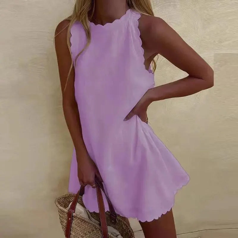 Women's Sleeveless Summer Dress – Lightweight Casual Outfit 7