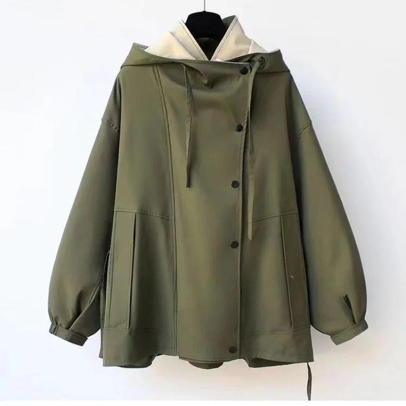 Women's Waterproof Coat Black Size M Lightweight Winter Coats Women 4
