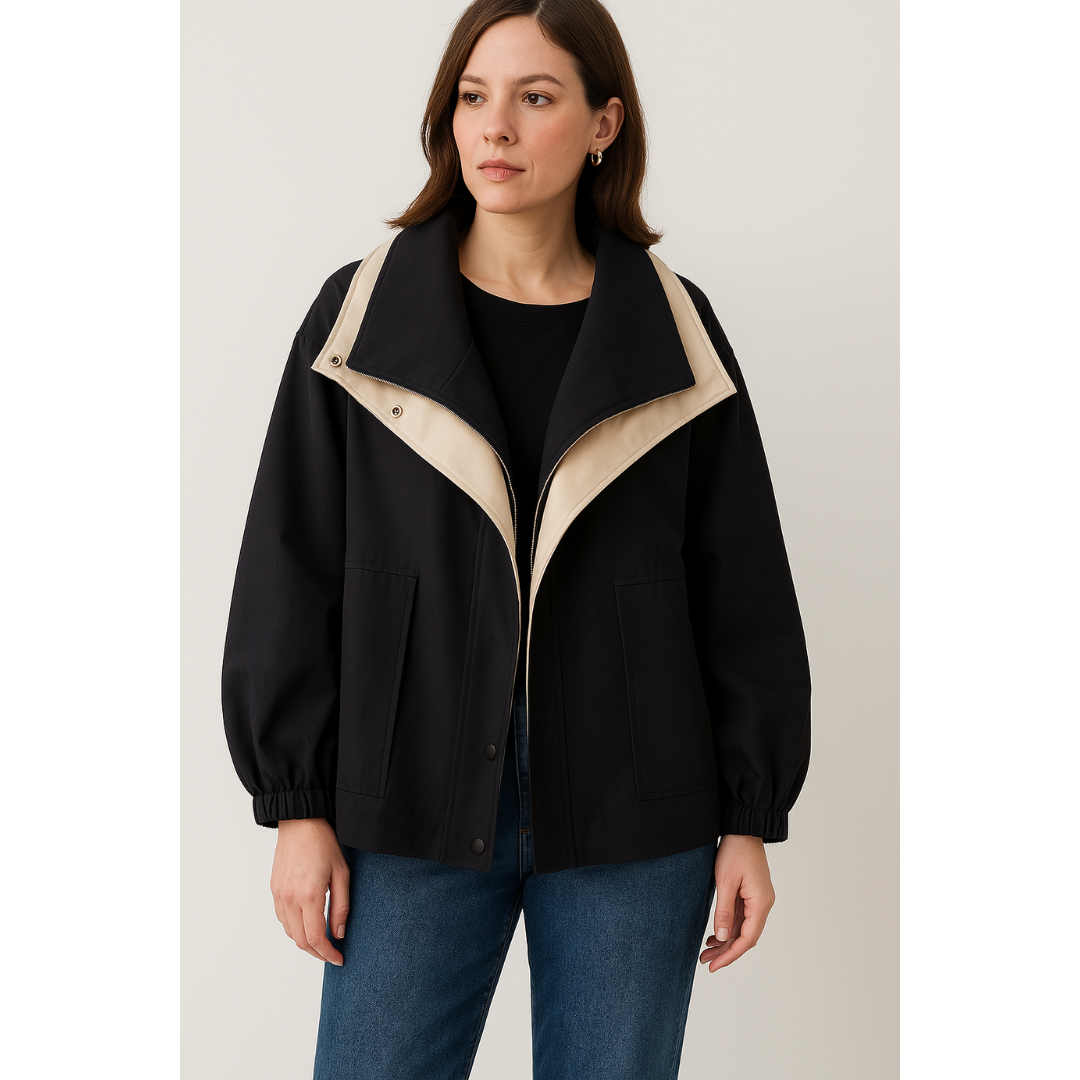 Women's Waterproof Coat Black Size M Lightweight Winter Coats Women 6