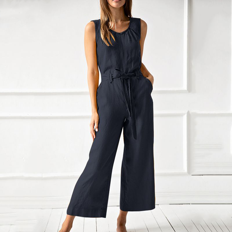 Women's casual jumpsuit with wide legs 3