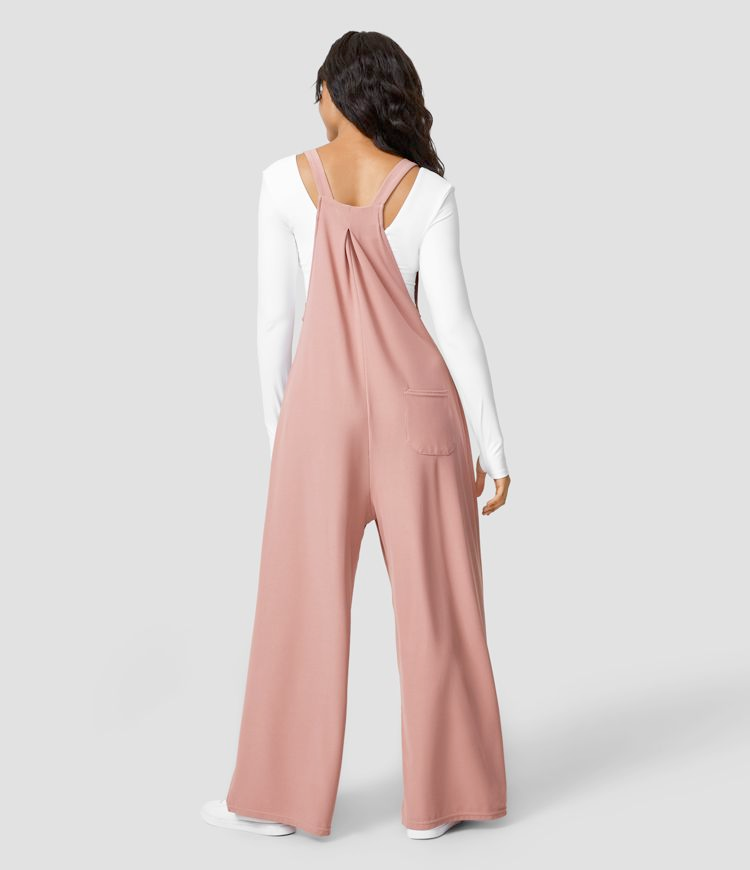 Women's casual multi-pocket jumpsuit 1