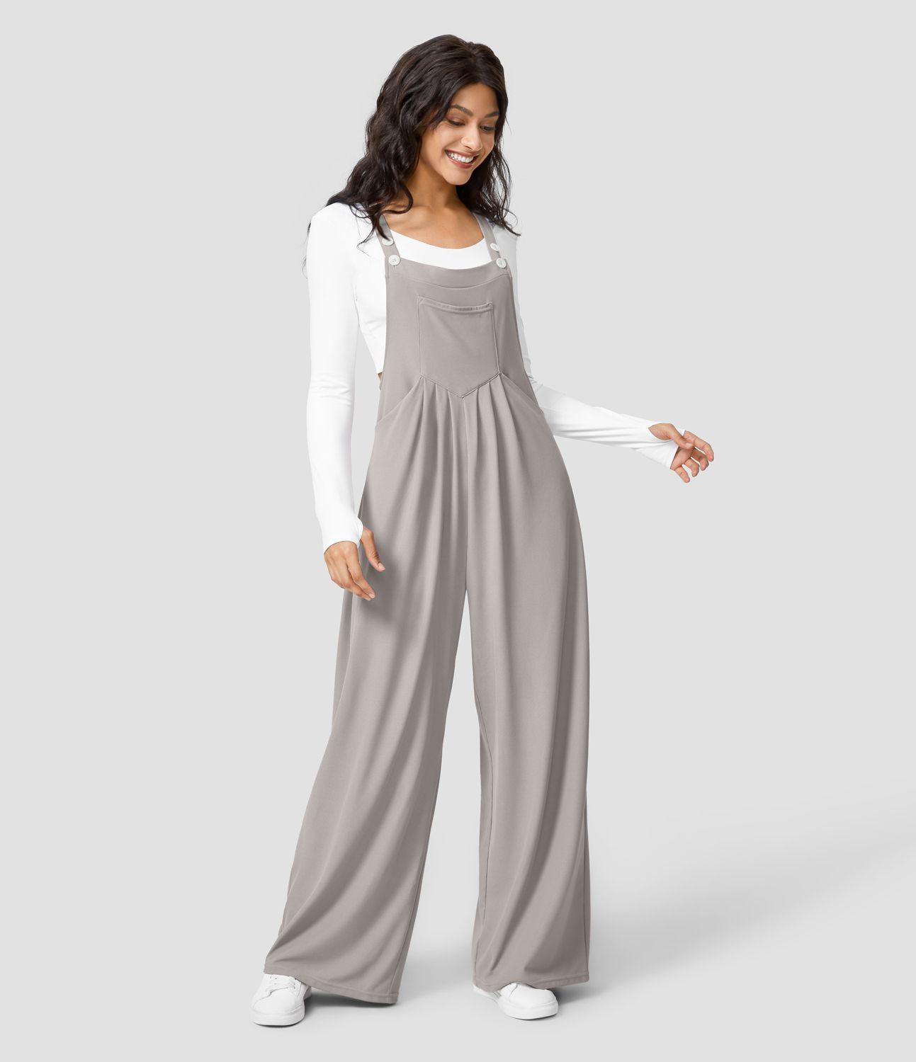 Women's casual multi-pocket jumpsuit 5