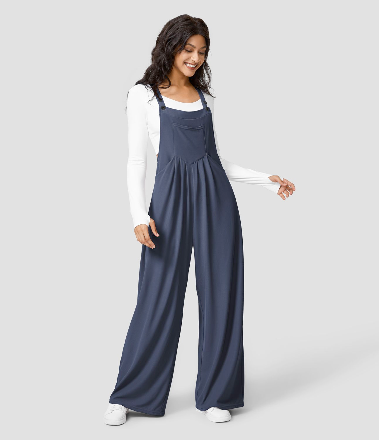 Women's casual multi-pocket jumpsuit 6