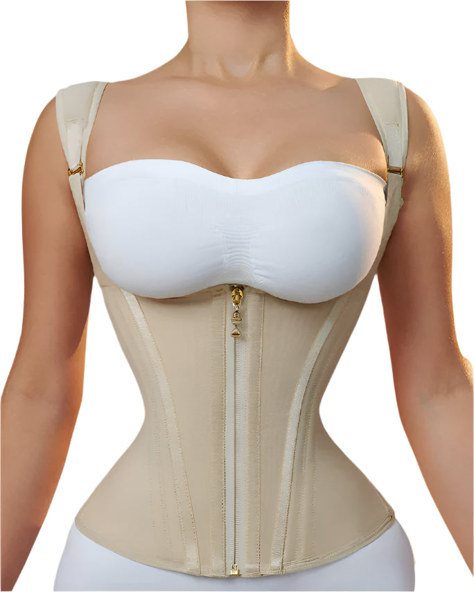 Women's Waist Trainer Black Size M Nylon Spandex - Best Waist Trainer for Women-3