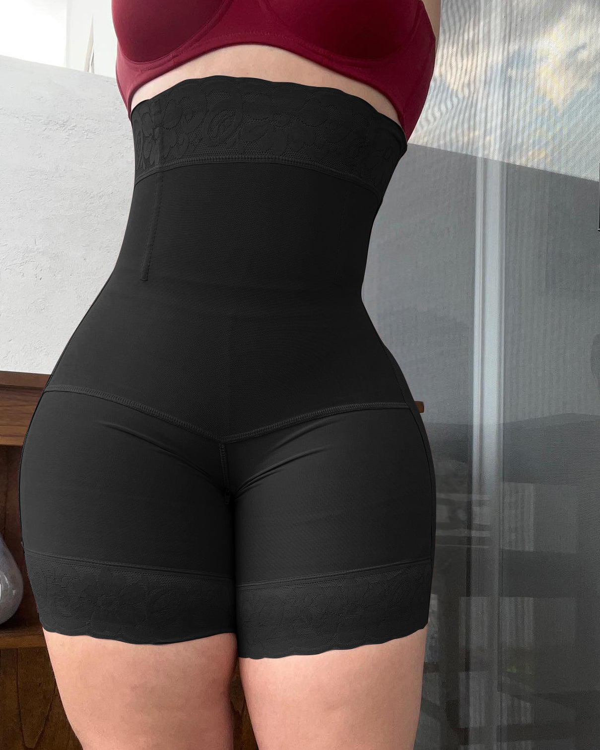 Variant image for Body Shaper Shorts for Women - Tummy Control, Butt Lifter, Breathable Fabric - Shapshe®-2