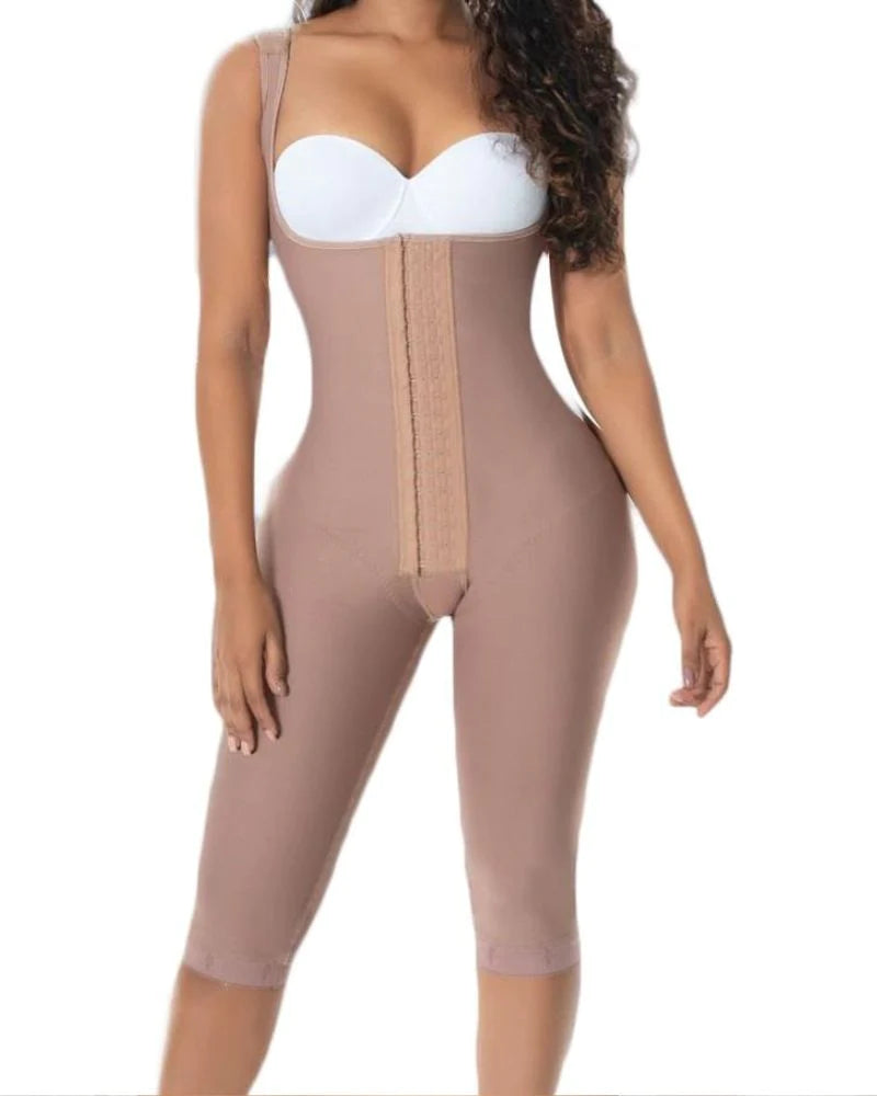 Variant image for Shapewear Bodysuit for Tummy Control, Adjustable Straps, Anti-Roll-Up Design - Shapshe®-7