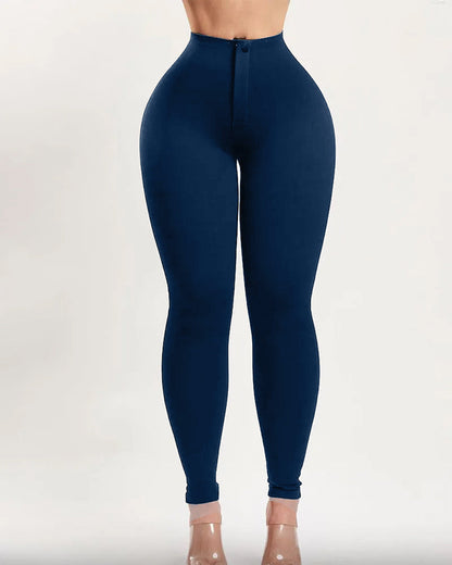Variant image for High Waist Tummy Control Leggings for Butt Lifting – Breathable Stretch Fabric, Non-Slip Fit, Full Length-49