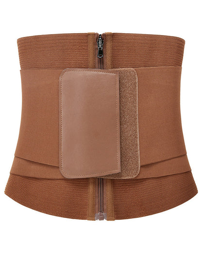 Double Compression Zipper Waist Trainer Corset Girdle for Women - Tummy Slimming Plus Size Available, Hourglass Figure-3