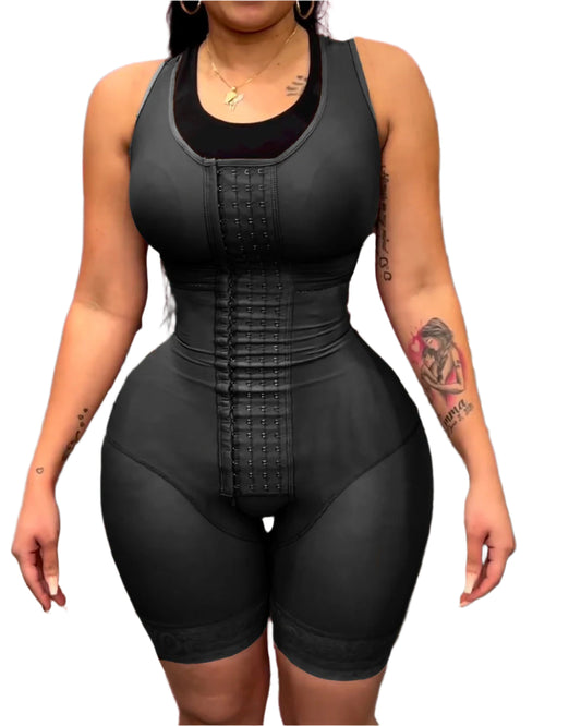Shapewear Bodysuit for Tummy Control, High Compression, Adjustable Fit - Shapshe®-1