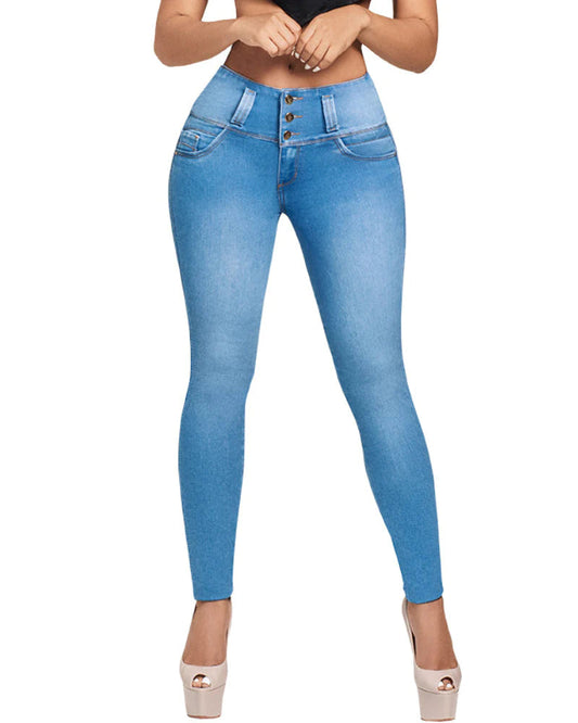High Waisted Butt Lifting Skinny Jeans for Women – Stretch Denim, Sizes S-4XL-5
