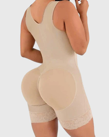High Compression Short Girdle for Daily and Post-Surgical Use, Anti-Roll Technology, Comfortable Fit - Shapshe®-3