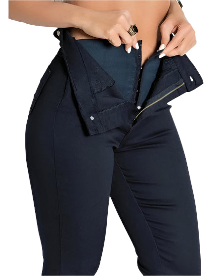 High Waist Jeans - Curve Enhancing Fit & Super Stretch Comfort-1