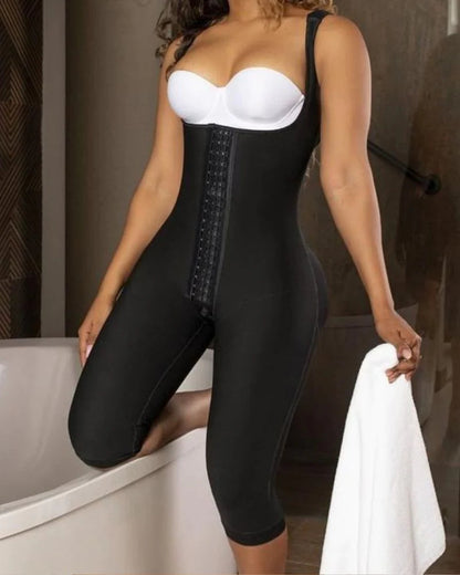 Variant image for Shapewear Bodysuit for Tummy Control, Adjustable Straps, Anti-Roll-Up Design - Shapshe®-1
