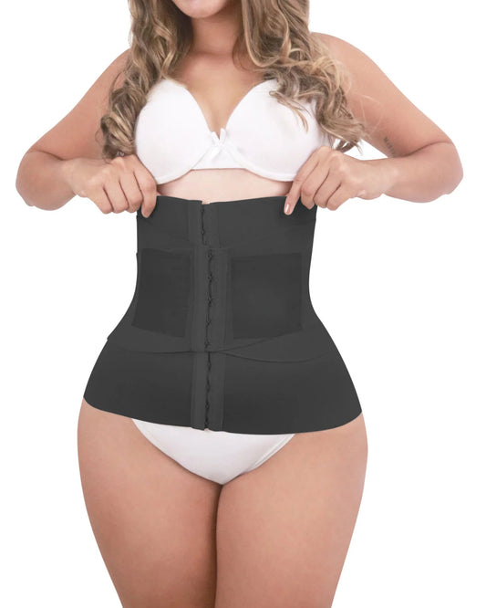 Hourglass Waist Trainer for Women - Postpartum Recovery & Support-1