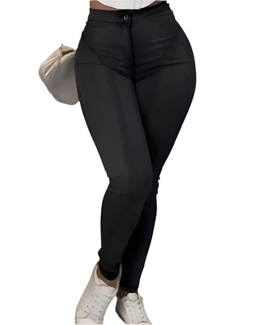 High Waist Stretch Skinny Jeans for Women – Comfortable Stretch Denim, Flattering Fit
