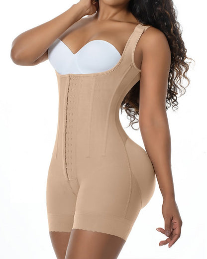 Variant image for Shapewear Bodysuit for Women - High Compression, Adjustable Straps, Tummy Control - Shapshe-10