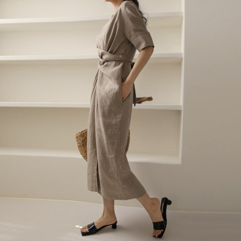 Lightweight Summer Dress for Women - Sleeveless Casual Sundress 2