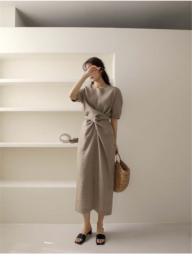 Lightweight Summer Dress for Women - Sleeveless Casual Sundress 4