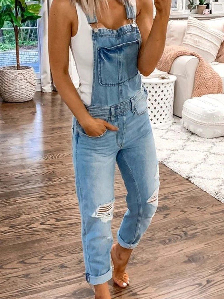 Women's Denim Jumpsuit: Effortless Urban Chic 1