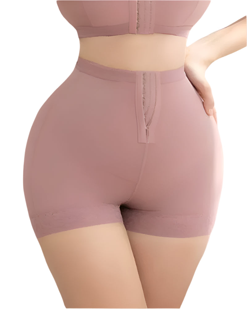 Women's Tummy Control Underwear Black Size M Nylon Spandex-2