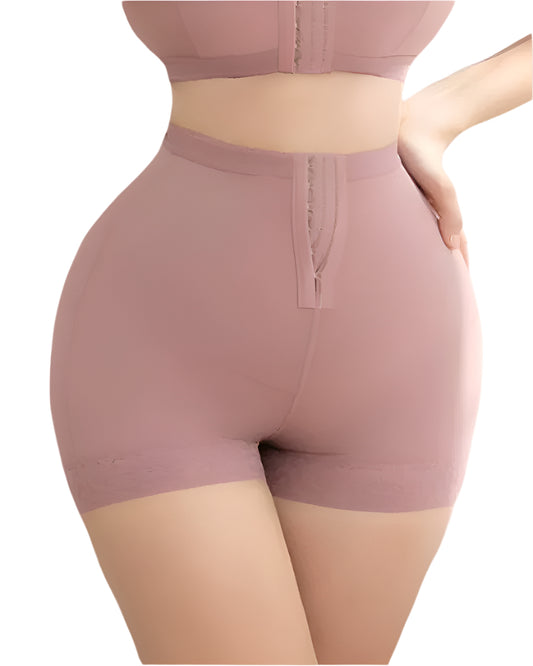 Women's Tummy Control Underwear Black Size M Nylon Spandex-2