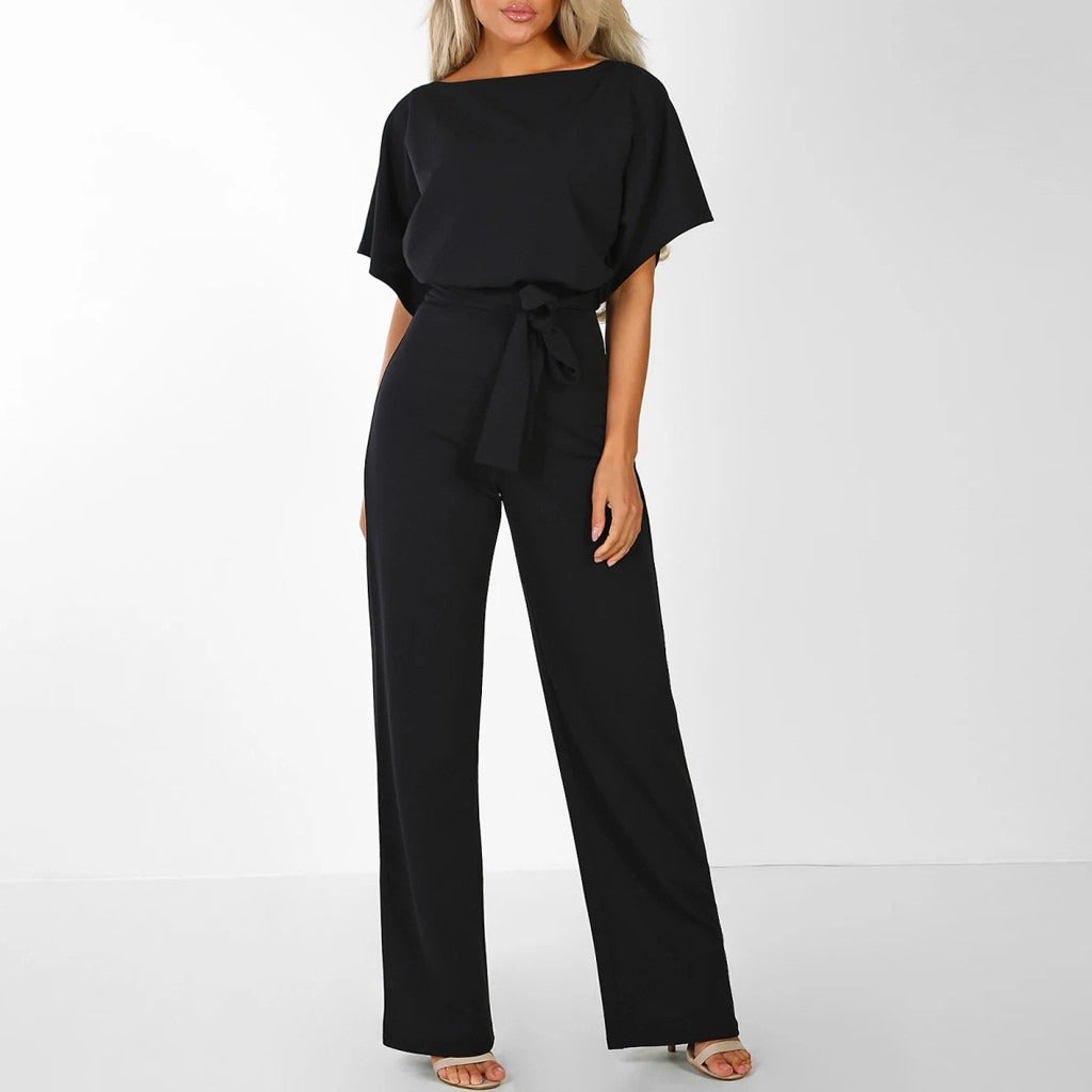 Women's Jumpsuit Black Size M Knitting-4