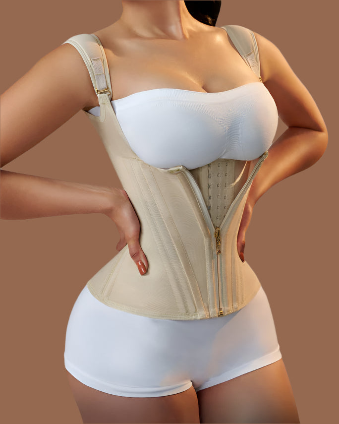 Women's Waist Trainer Black Size M Nylon Spandex - Best Waist Trainer for Women-6
