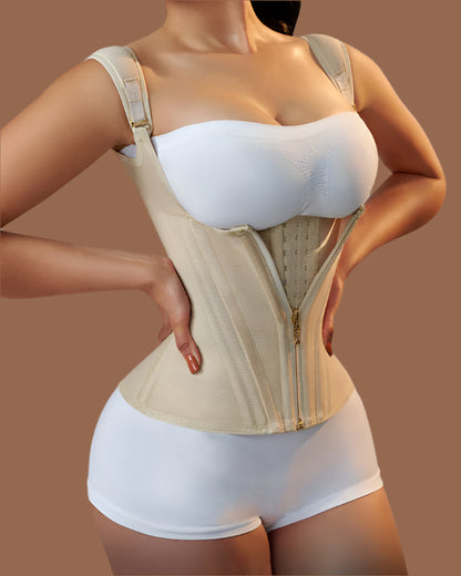 Women's Waist Trainer Black Size M Nylon Spandex - Best Waist Trainer for Women-6