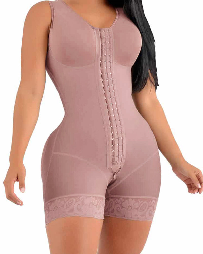 Variant image for High Compression Short Girdle for Daily and Post-Surgical Use, Anti-Roll Technology, Comfortable Fit - Shapshe®-15