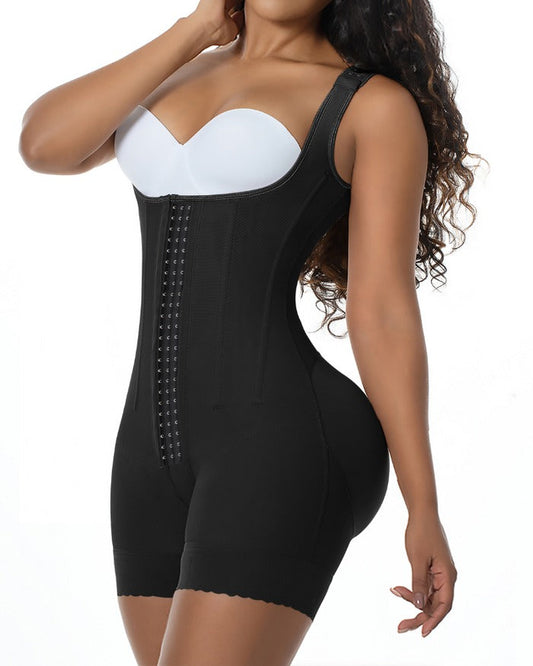 Shapewear Bodysuit for Women - High Compression, Adjustable Straps, Tummy Control - Shapshe-1