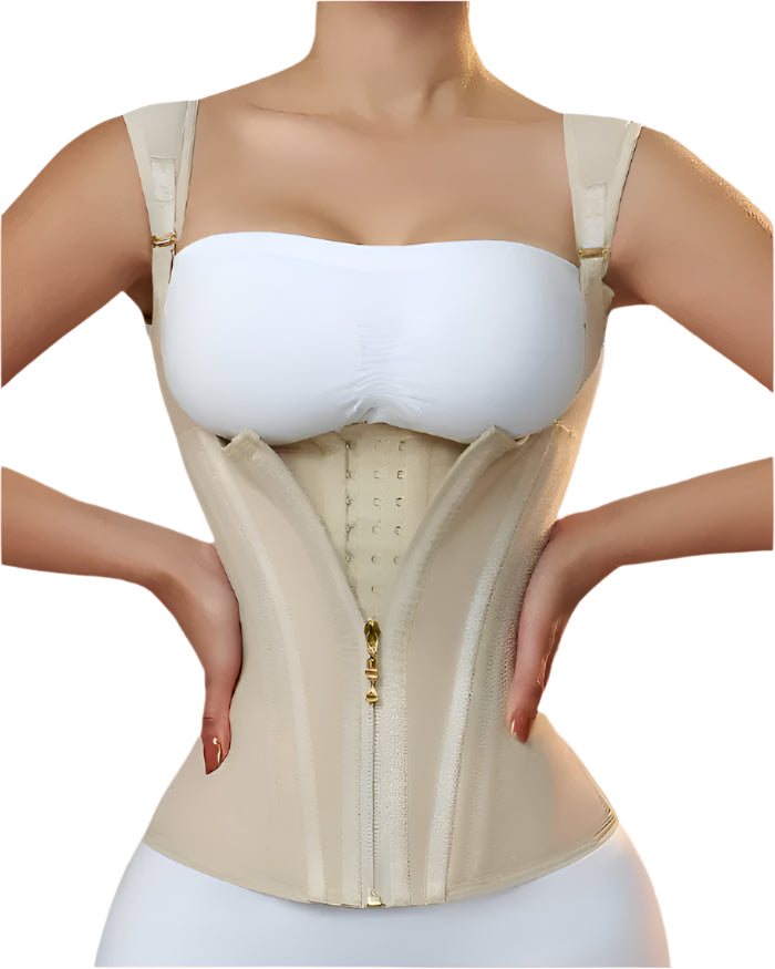 Women's Waist Trainer Black Size M Nylon Spandex - Best Waist Trainer for Women-2