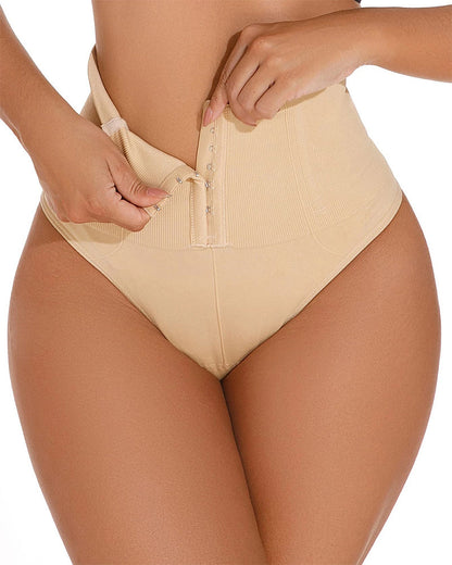 Variant image for High Waist Seamless Tummy Control Thong Shapewear - Soft Stretch Fabric for All-Day Comfort-6